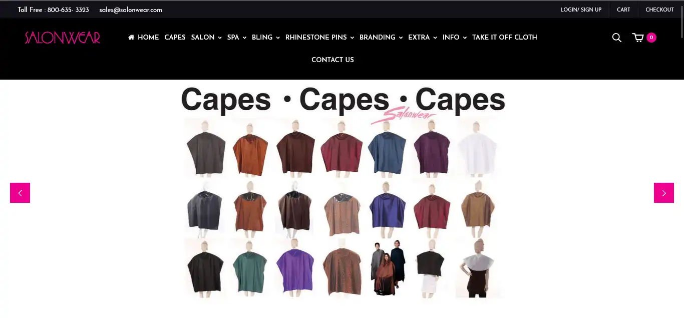Salonwear-Top-Quality-Salon-Capes-Salon-Aprons-Spa-Wraps-Jackets