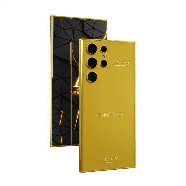 Leronza Luxury 24k Gold Samsung Galaxy S24 Ultra