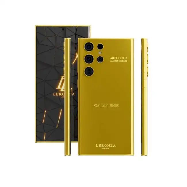 Latest 24k Gold Samsung Galaxy S24 Ultra