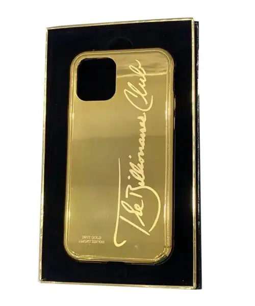 Luxury Gold iPhone 11 Pro and Pro Max Casing Billionaire Club Limited