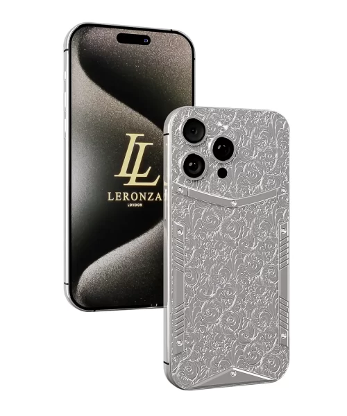Leronza Platinum Apple iPhone 15 Pro Flora Edition