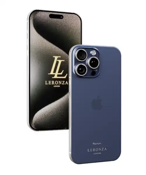 Leronza Platinum Apple iPhone 15 Pro Classic Blue