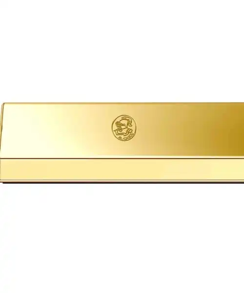 24k gold desk card holder