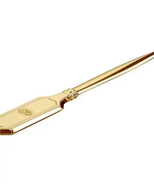 Leronza Luxury Customized 24k Gold Letter Opener