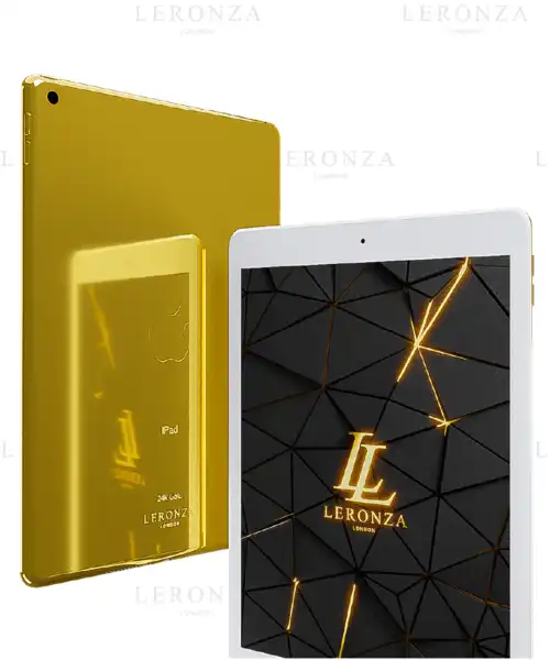 Leronza Luxury Customized 24k Gold iPad 2024 Edition