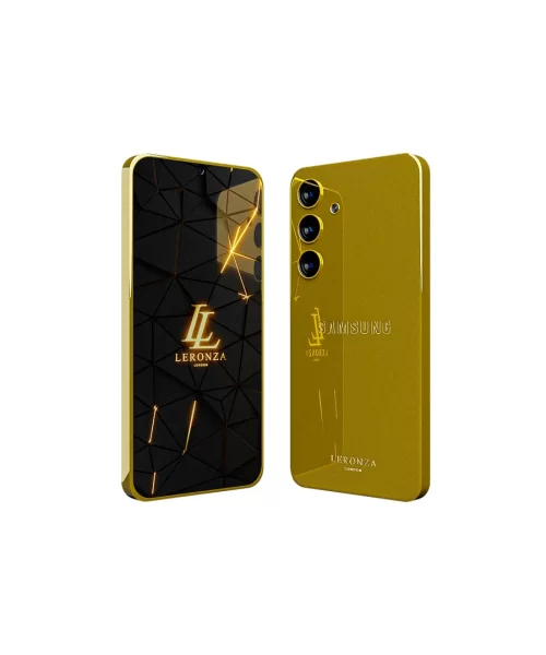 New Leronza Luxury 24k Gold Samsung Galaxy S24 plus