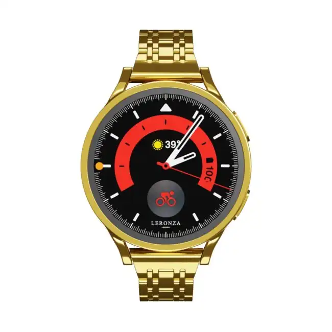 Latest 24k Gold Samsung Galaxy Watch 6 with Gold Strap