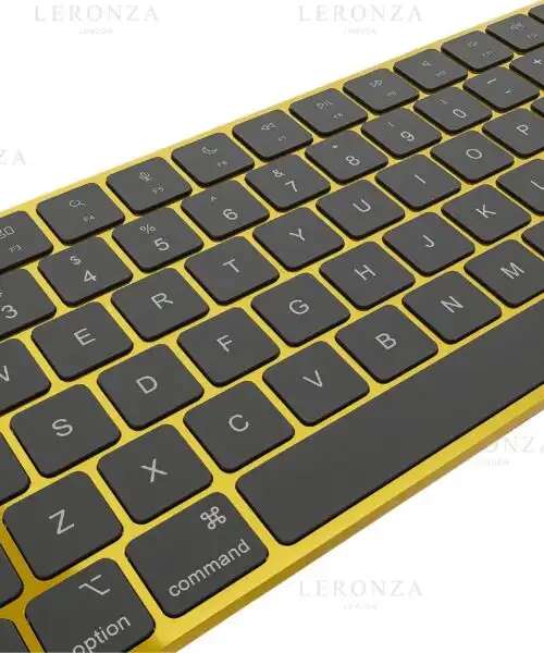 Leronza Luxury 24k Gold Apple Magic Keyboard Latest Edition